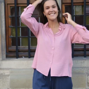 Lichtroze blouse Compania Fantastica