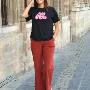 Ribfluwelen broek roest Compania Fantastica