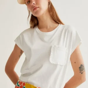 Wit T-shirt Compania Fantastica