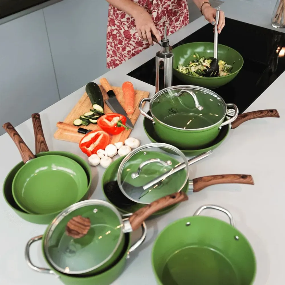 Cook & Pan - Go Green Pannenset 9-delig