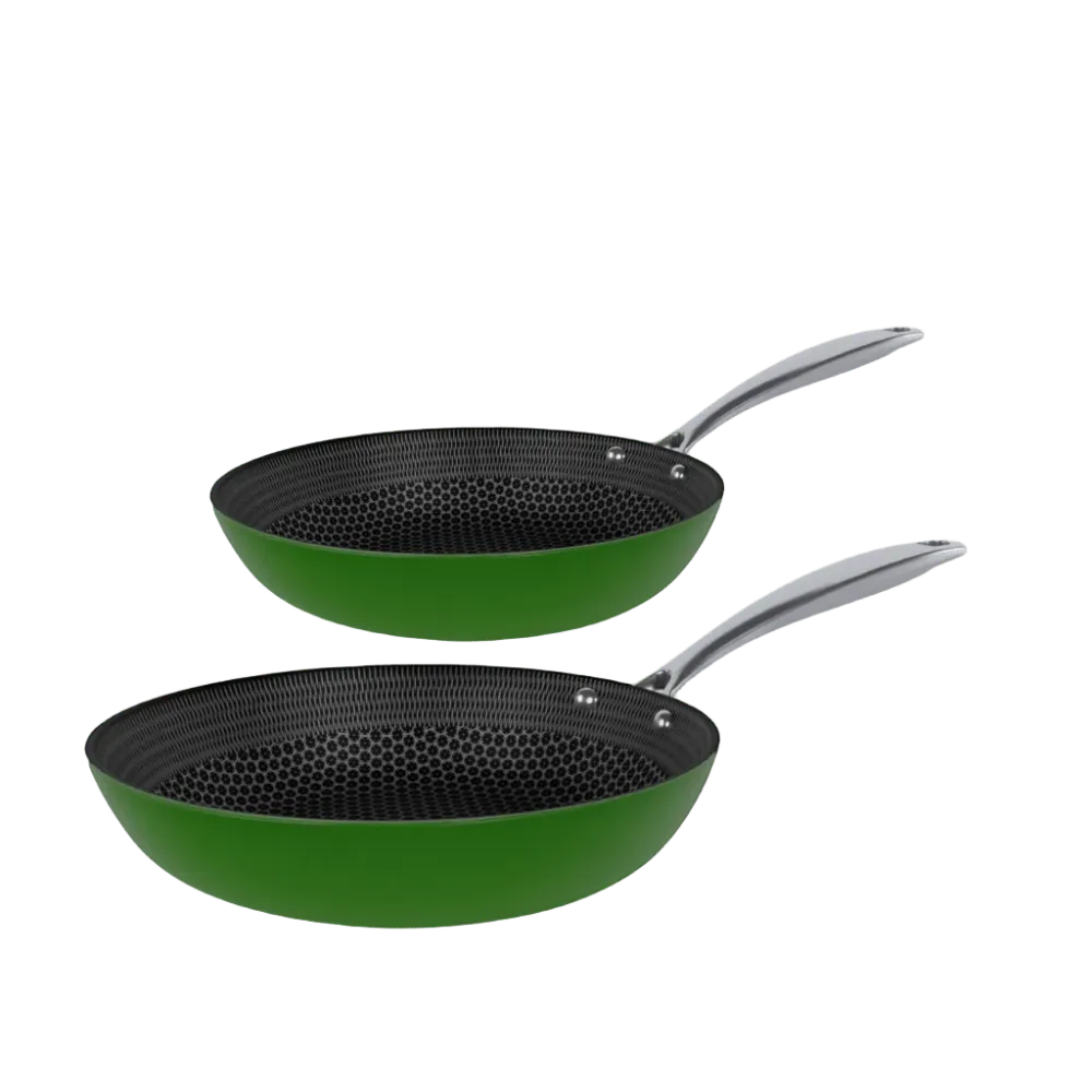 Cook & Pan - Honey Go Green Koekenpannenset 2-delig