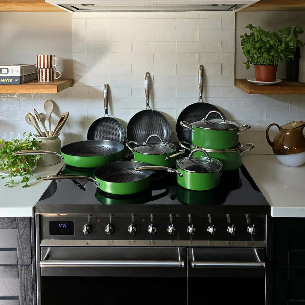 Cook & Pan - Honey Go Green Koekenpannenset 2-delig