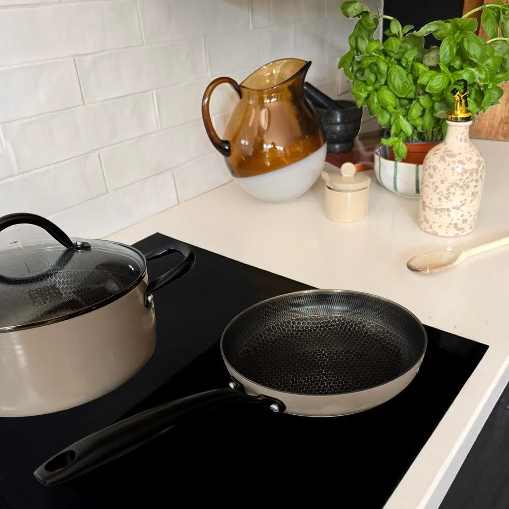 Cook & Pan - Honey Taupe Mind Pannenset 9-delig