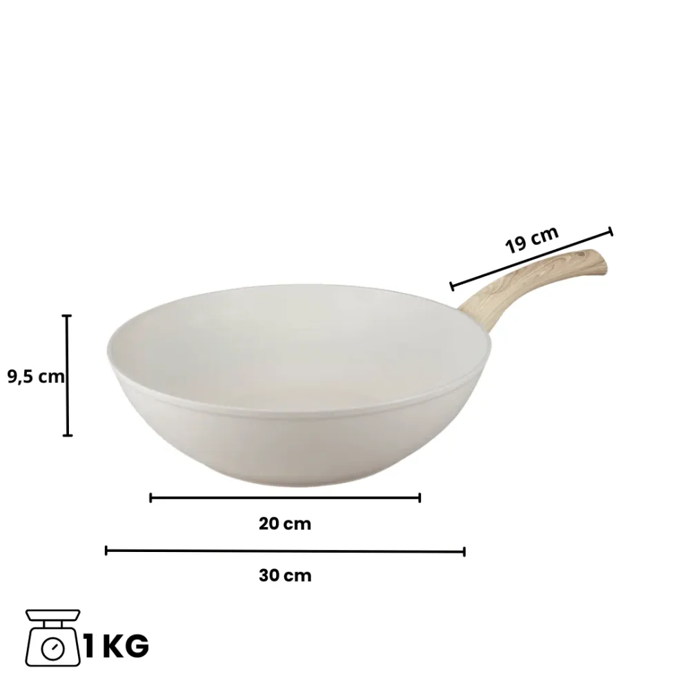 Cook & Pan - Go Ivory Wokpan 30 cm