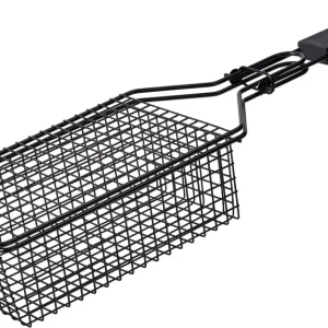 Cookinglife BBQ Grillmand Fire & Flavour 37 x 14 x 9 cm - Non-Stick Metaal