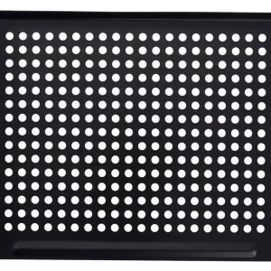 Cookinglife BBQ Grillplaat Fire & Flavour 38 x 28 cm - Non-Stick Metaal - Geschikt voor BBQ