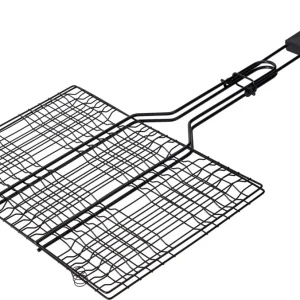 Cookinglife BBQ Hamburgergrill Fire & Flavour 32.5 x 22 cm - Non-Stick Metaal