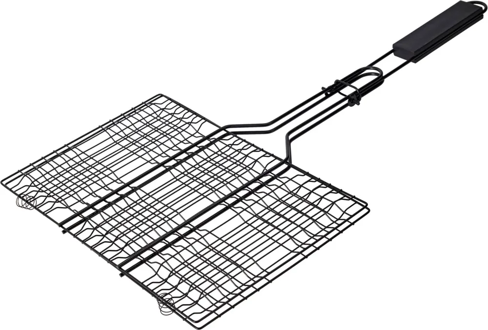 Cookinglife BBQ Hamburgergrill Fire & Flavour 32.5 x 22 cm - Non-Stick Metaal