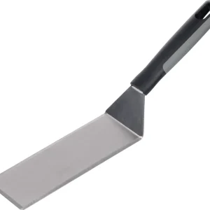 Cookinglife BBQ Spatel Fire & Flavour RVS 35 cm - Grill Spatel Zwart/Grijs