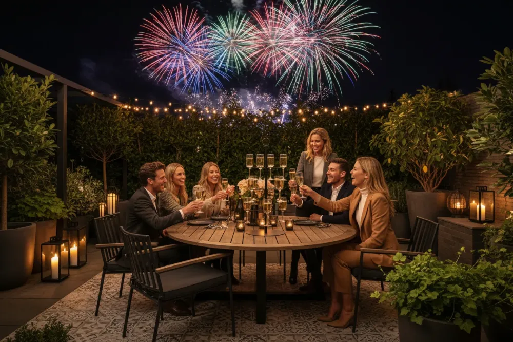 Cookinglife Cocktail boom voor 12 Glazen – Cocktail Tree & Etagère – Glasstandaard Serveertoren – Zwart