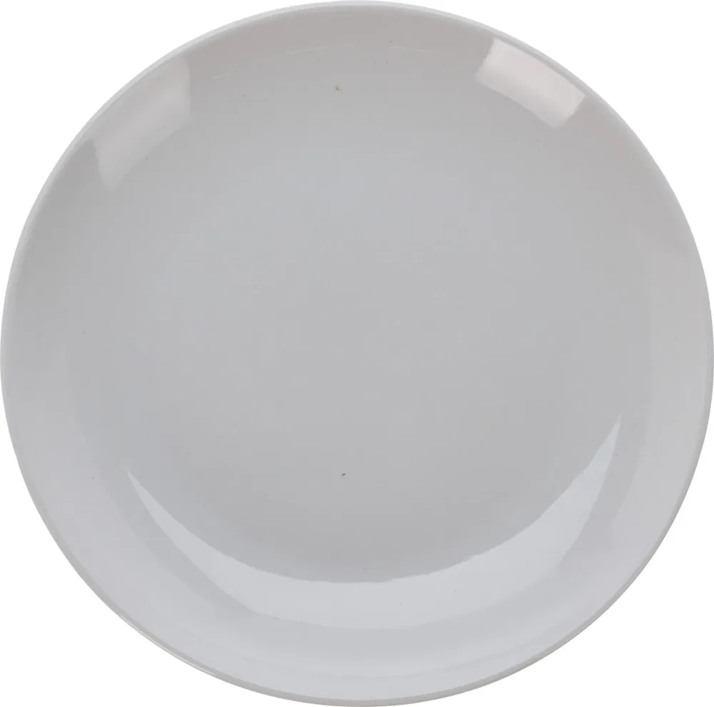 Cookinglife Dinerbord Porselein Ø 27 cm - 4 Stuks - Strak Modern Bord Wit