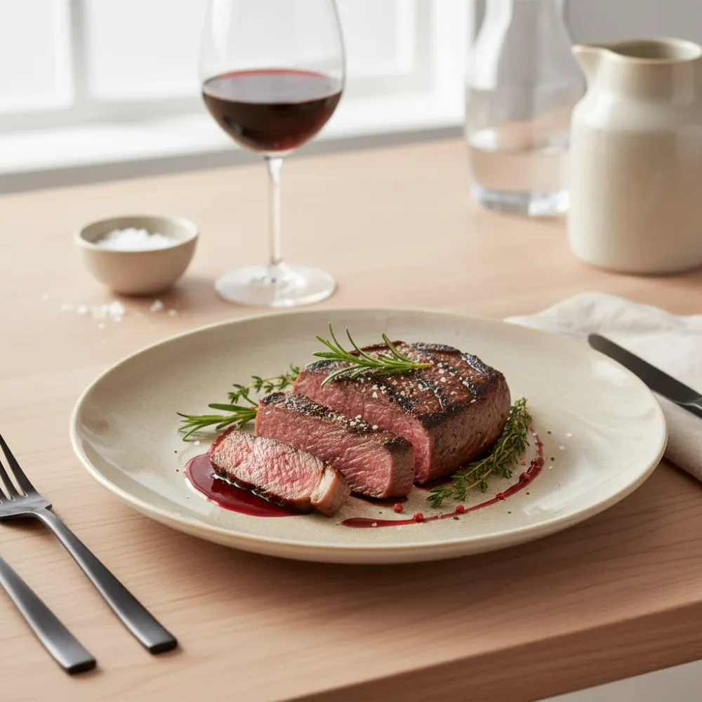 Cookinglife Dinerborden Serene Zand ø 28 cm - Aardewerk - 4 stuks
