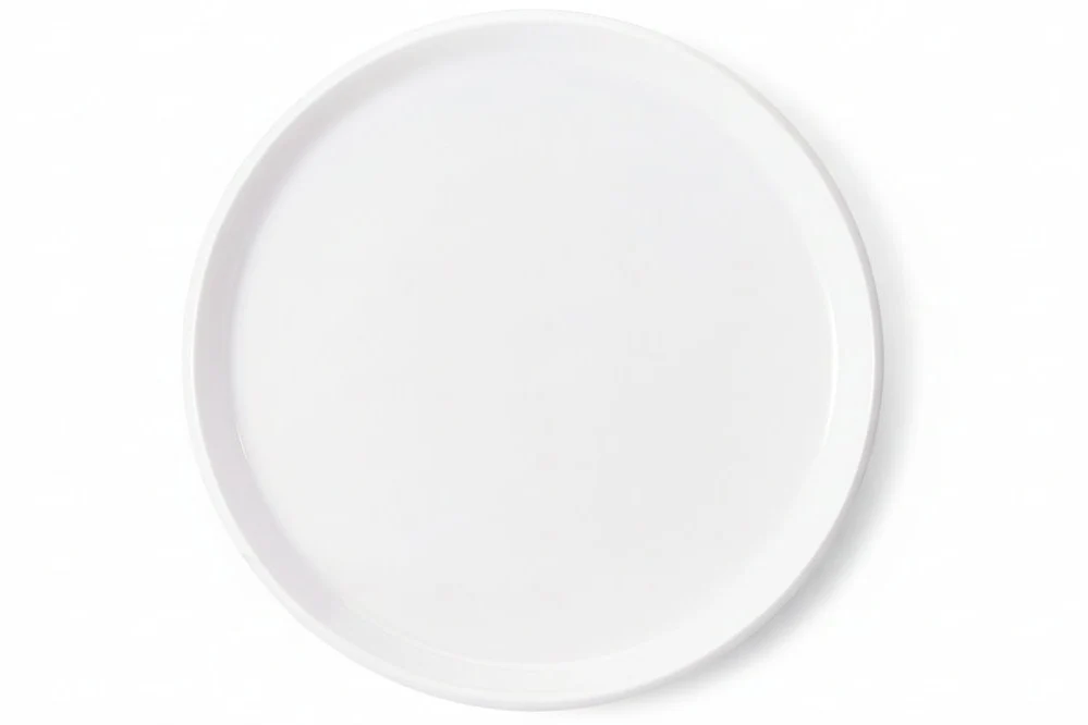 Cookinglife Dinerborden Siaki - Wit / Blauw / Grijs ø 26.5 cm - Porselein - 6 stuks