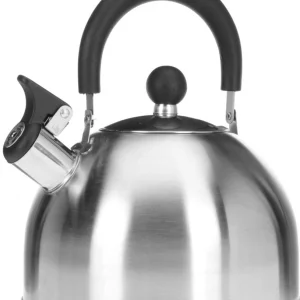 Cookinglife Fluitketel RVS 2.5 Liter - Waterkoker voor Thee en Koffie