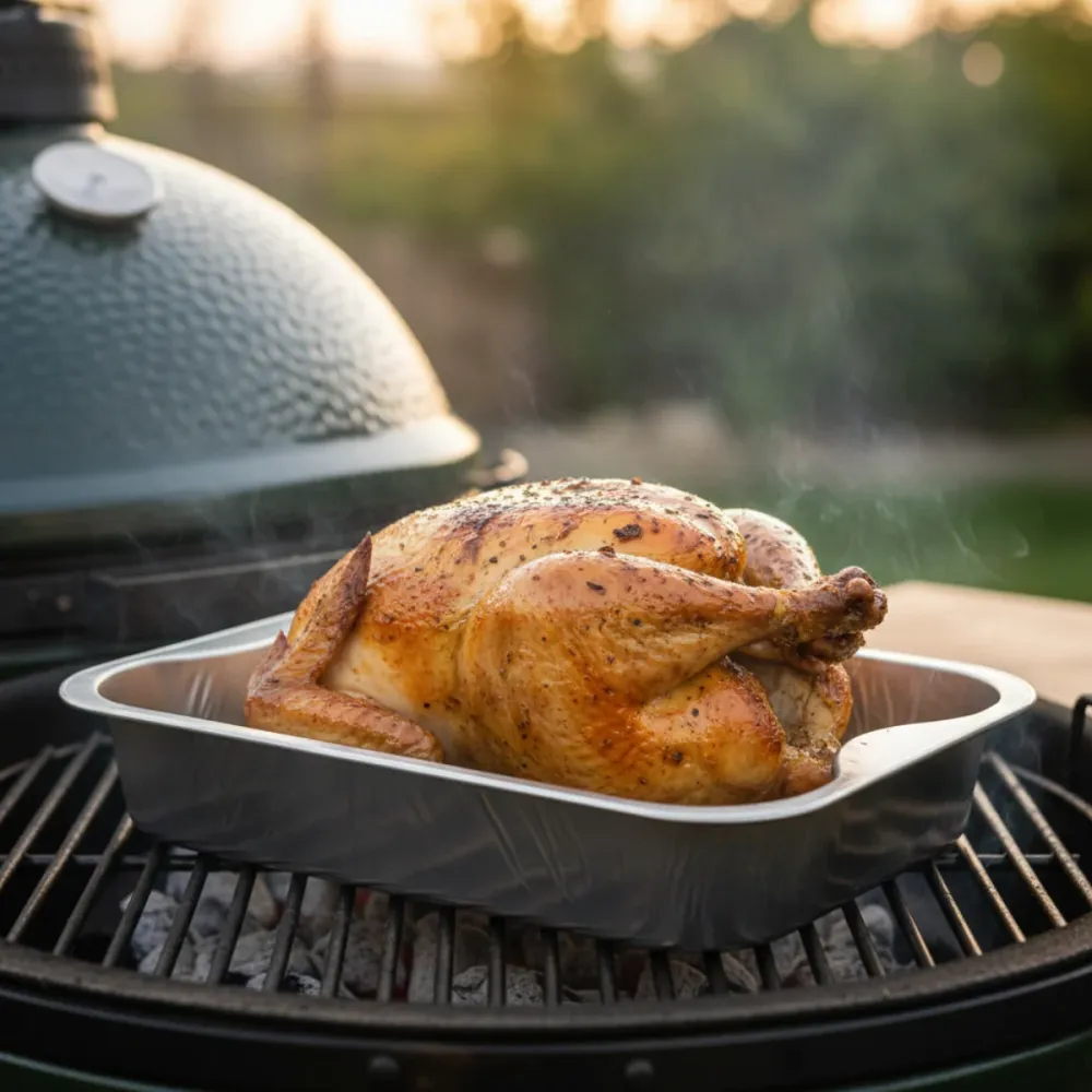 Cookinglife Grill BBQ Aluminium Bakjes / BBQ Grill Tray - 30 x 20 cm - 9 stuks