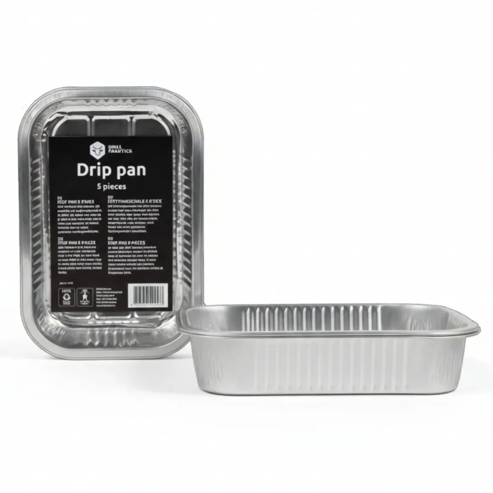 Cookinglife Grill BBQ Aluminium Bakjes / BBQ Grill Tray - 32 x 26 cm - 15 stuks