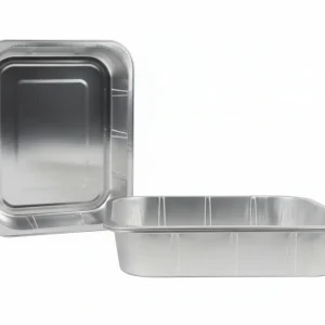 Cookinglife Grill BBQ Aluminium Bakjes / BBQ Grill Tray - 32 x 26 cm - Herbruikbaar - 5 stuks