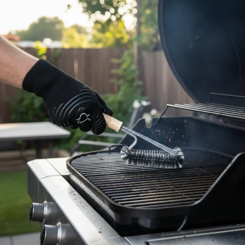 Cookinglife Grill BBQ Reinigingsborstel 3-koppig