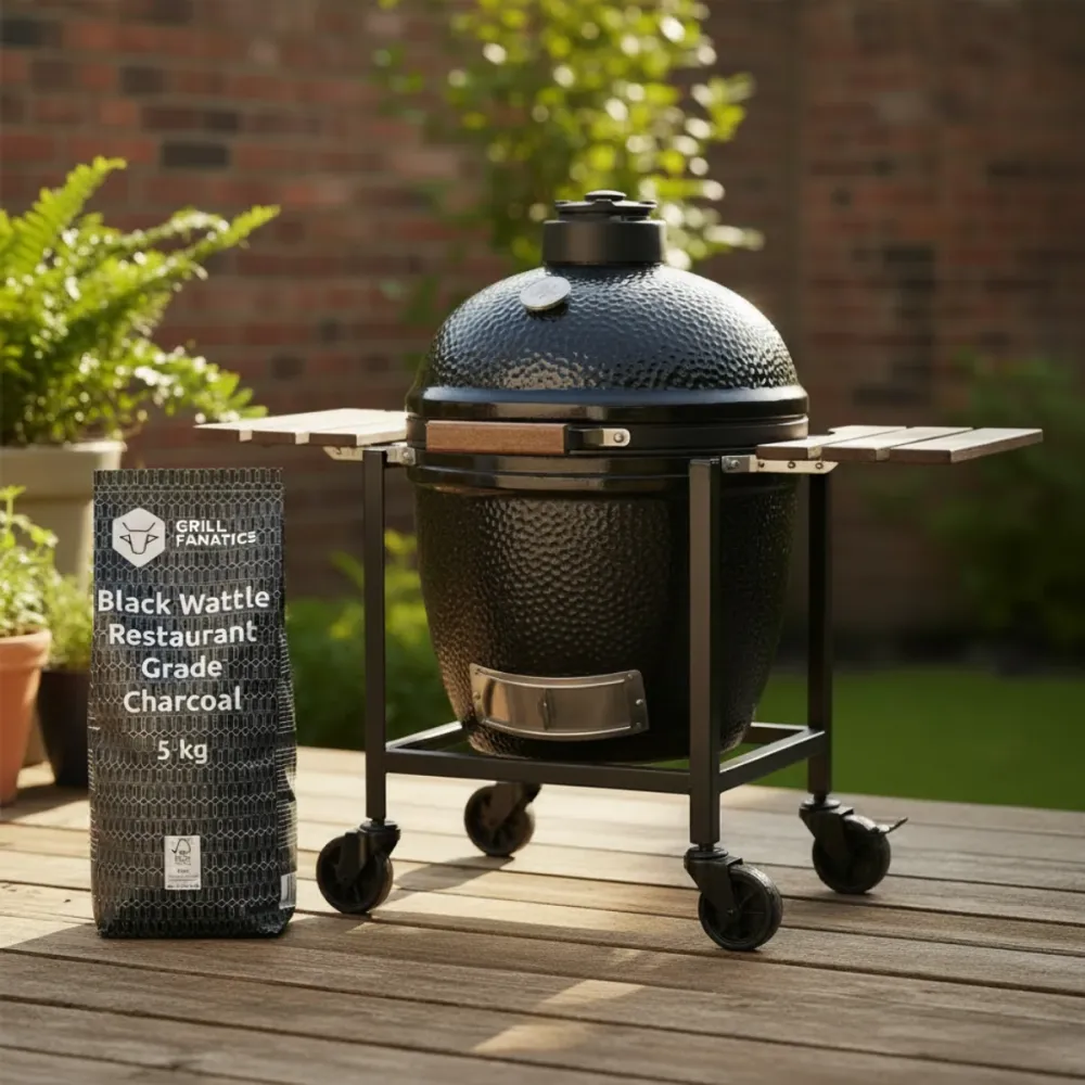 Cookinglife Grill Houtskool / Charcoal Black Wattle - 5 Kg - Restaurant kwaliteit