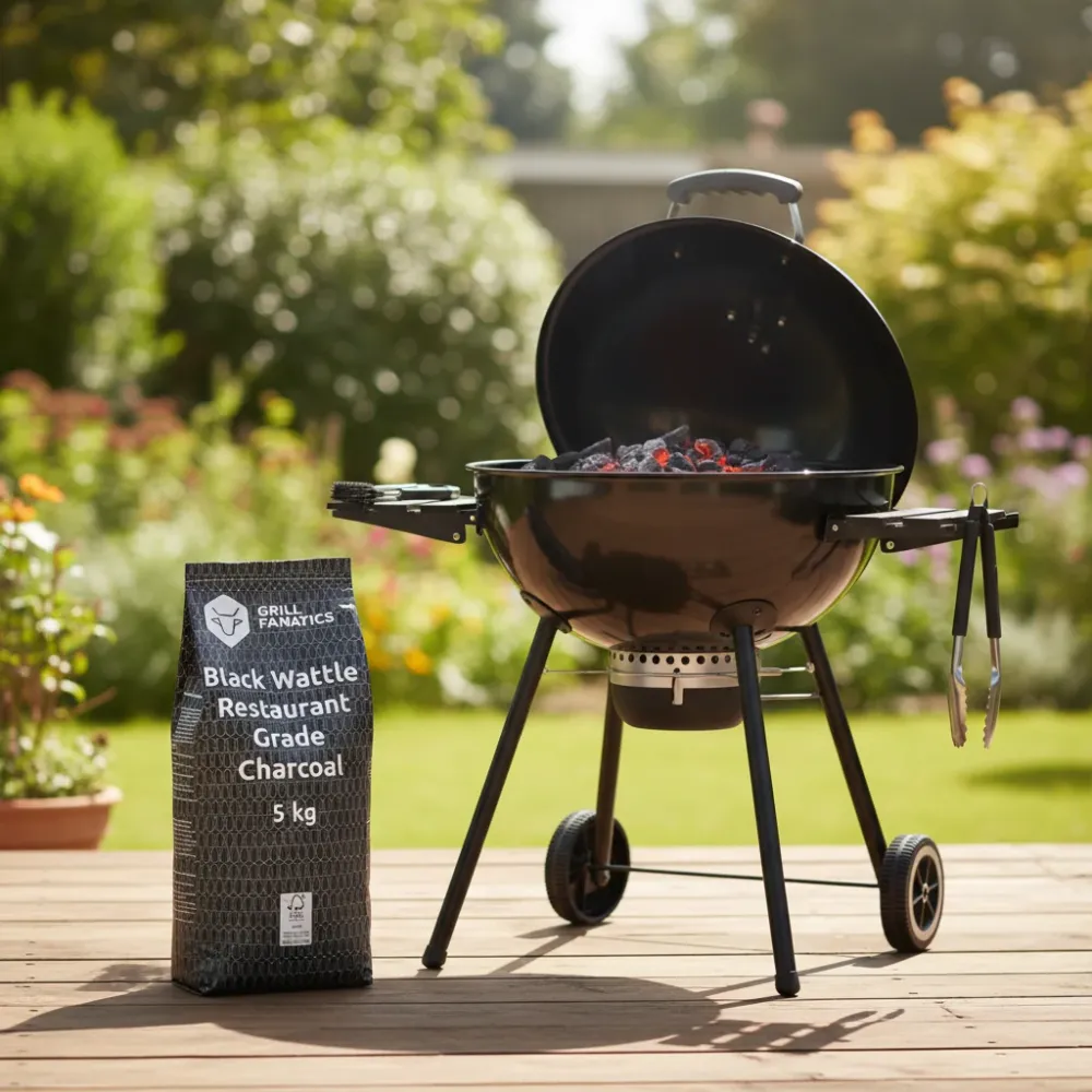 Cookinglife Grill Houtskool / Charcoal Black Wattle - 5 Kg - Restaurant kwaliteit