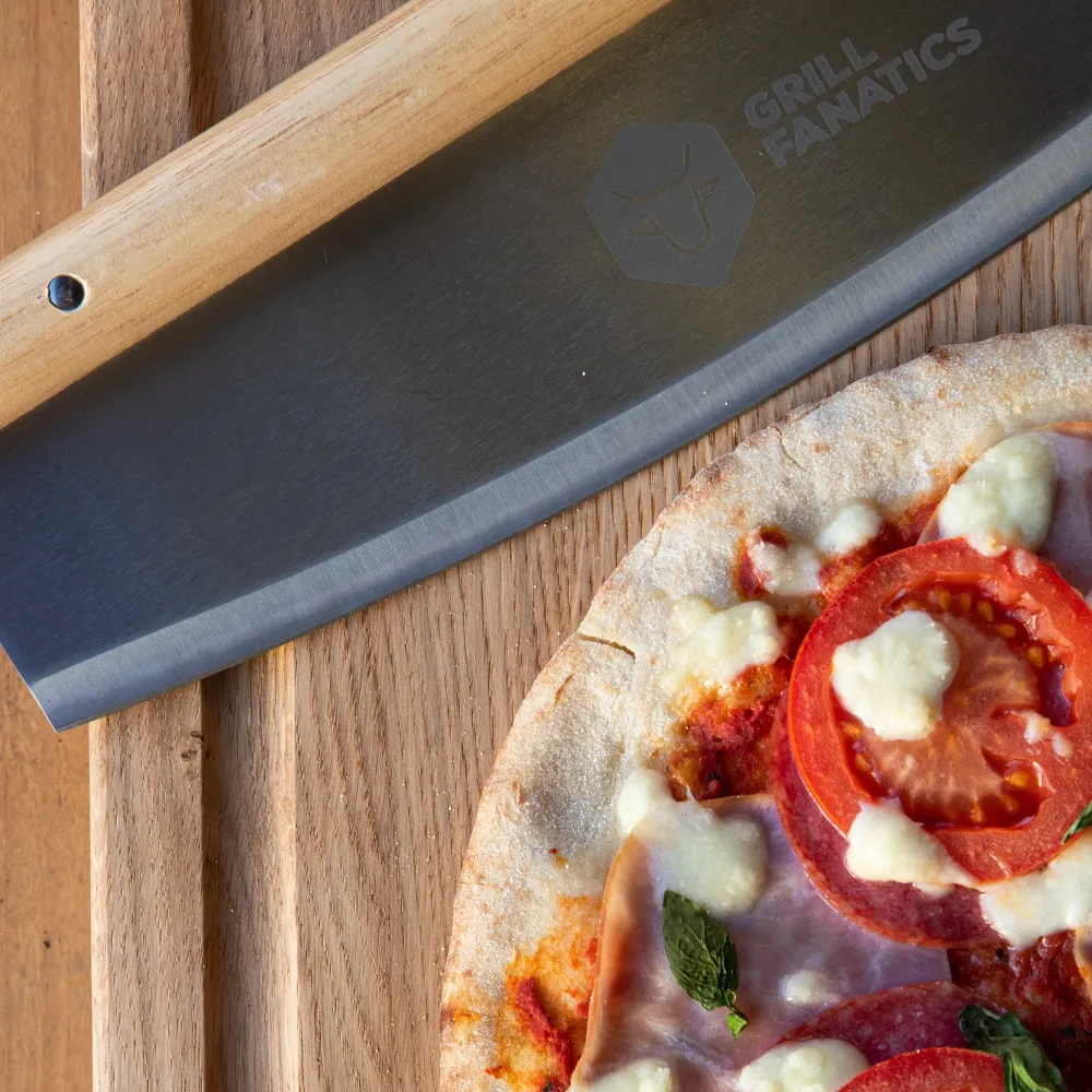 Cookinglife Grill Pizzasnijder / Pizzames - 35 cm