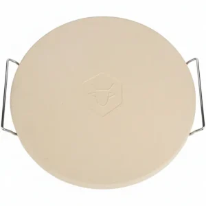 Cookinglife Grill Pizzasteen met houder ø 38 cm