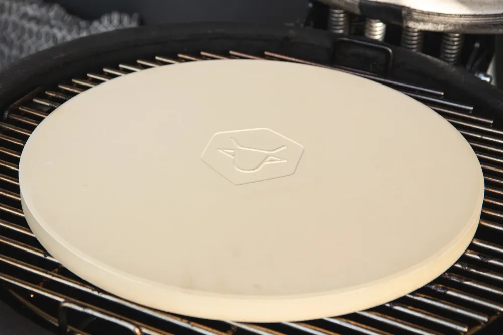 Cookinglife Grill Pizzasteen met houder ø 38 cm