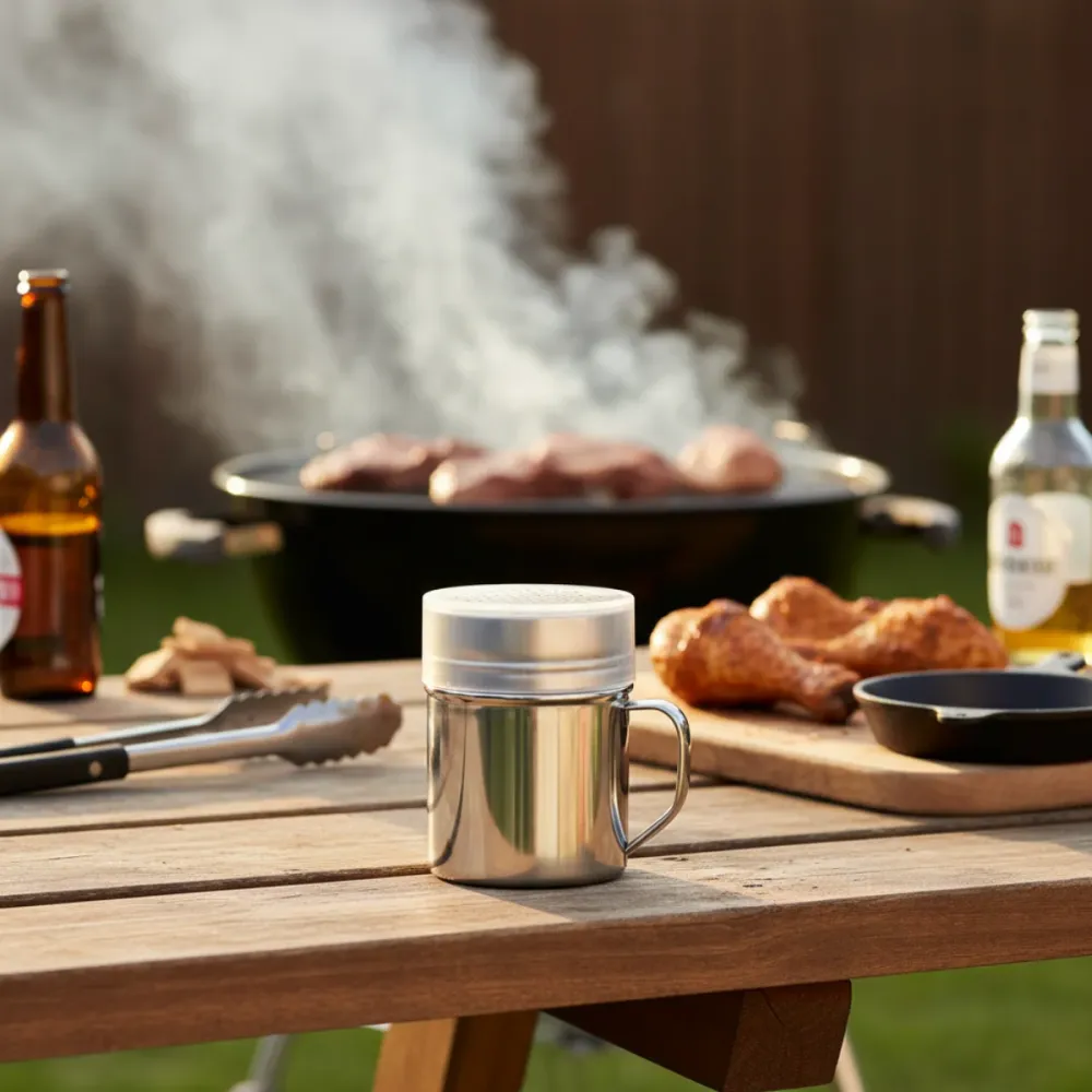 Cookinglife Grill Rub Shaker / Kruidenstrooier - RVS