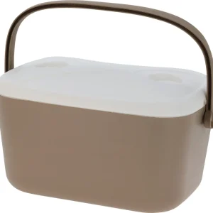 Cookinglife Koelbox Kunststof 20 Liter - Beige Koelbox voor Picknicks en Camping