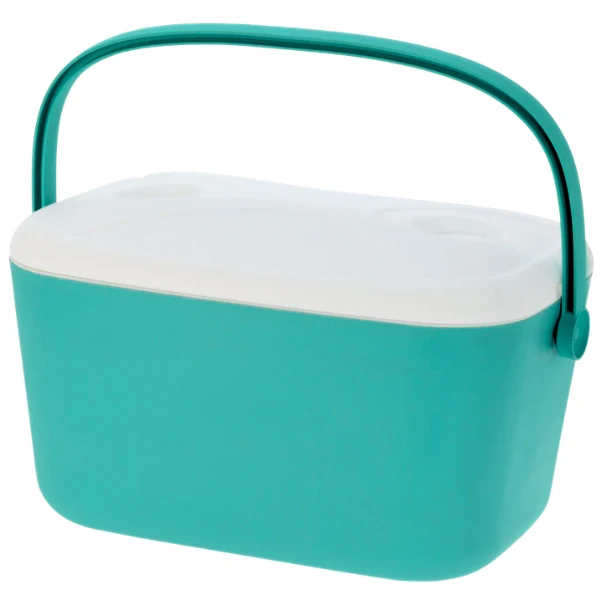 Cookinglife Koelbox Kunststof 20 Liter - Draagbare Koelbox Mint voor Picknicks