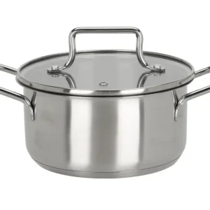 Cookinglife Kookpan Essential Steel RVS Ø 18 cm - 1.9 liter - geschikt voor alle warmtebronnen