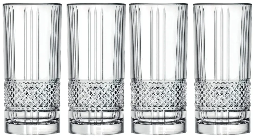 Cookinglife Longdrinkglazen Monea - 290 ml - 4 stuks