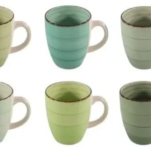 Cookinglife Mokken Delice Groen 350 ml - 6 stuks