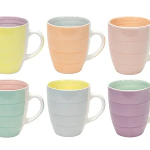 Cookinglife Mokken Pastel Harmony 340 ml - 6 Stuks