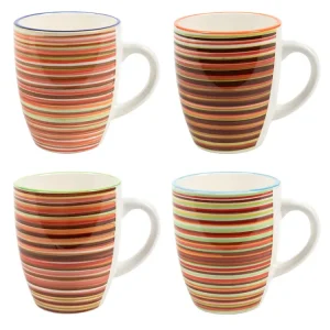 Cookinglife Mokken Rhythm & Lines 340 ml - 4 Stuks