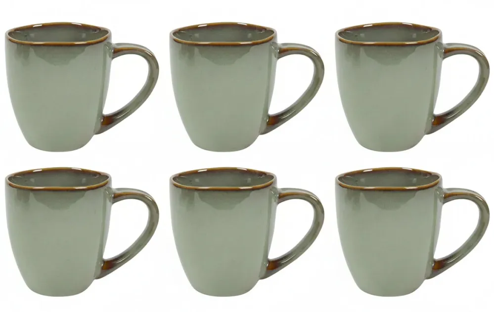 Cookinglife Mokken Sabi Groen 450 ml - 6 Stuks