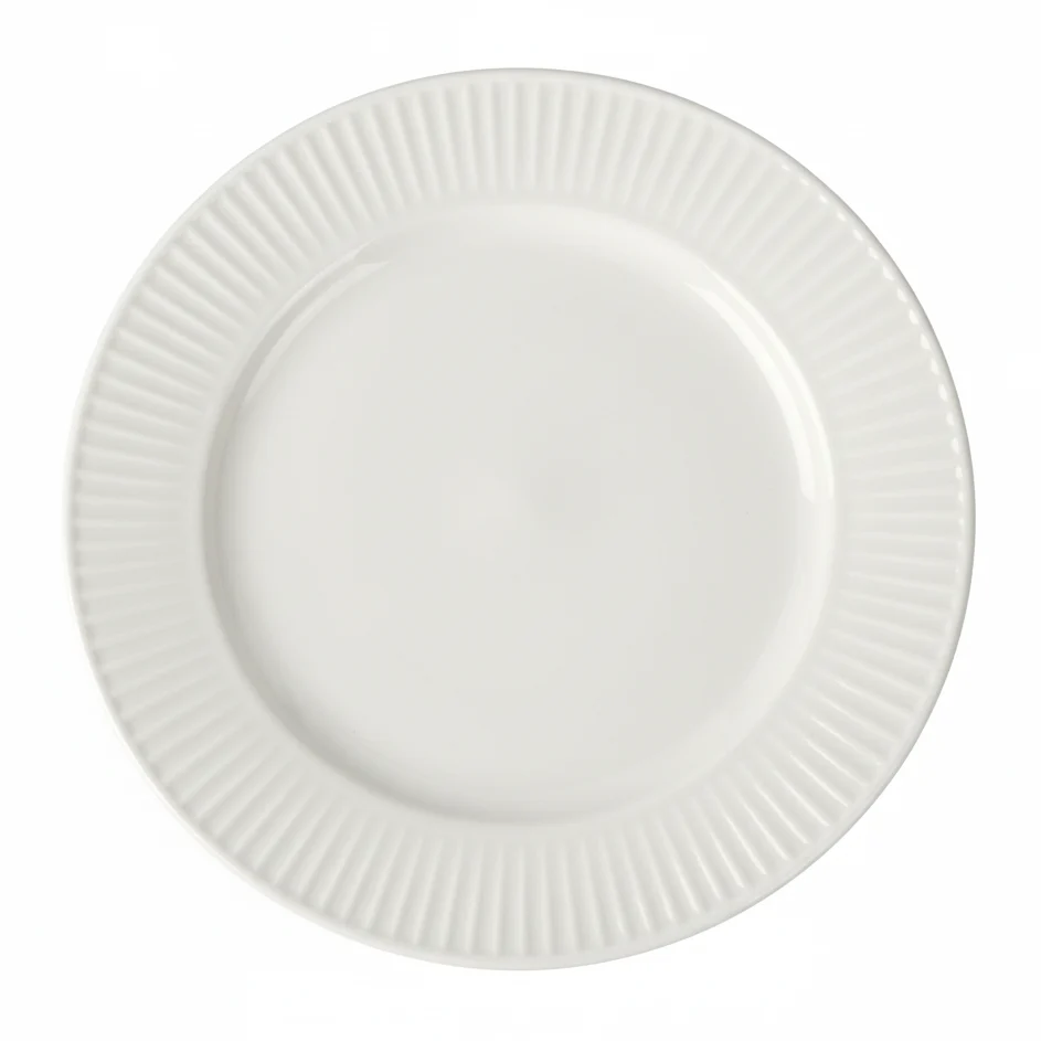 Cookinglife Ontbijtborden / Dessertborden Siaki New Bone - Porselein ø 20 cm - 6 Stuks