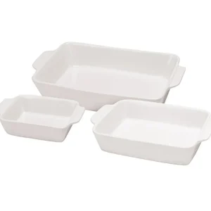 Cookinglife Ovenschalen Aardewerk Set - 3 Stuks