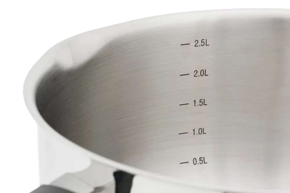 Cookinglife Pannenset Stay Cool 7-Delig - RVS - Kookpan Ø 16, 20, 24 cm & Steelpan Ø 16 cm - geschikt voor alle warmtebronnen