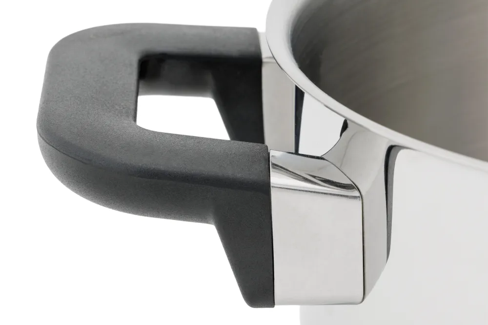 Cookinglife Pannenset Stay Cool 7-Delig - RVS - Kookpan Ø 16, 20, 24 cm & Steelpan Ø 16 cm - geschikt voor alle warmtebronnen