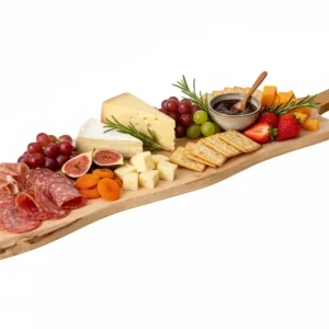 Cookinglife Serveerplank / Tapasplank - Teak - 69 x 20 cm - Houten Plank voor Hapjes en Gerechten