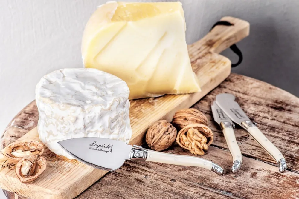 Laguiole Style De Vie Kaasmessen Parelmoer 3 - delig Cookinglife shop