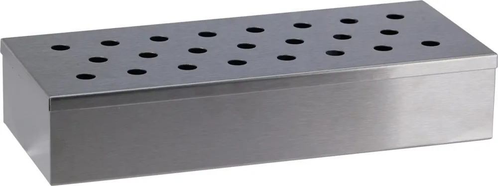 Cookinglife Smoker Box Fire & Flavour RVS 25 cm - Rookbox voor BBQ en Grill