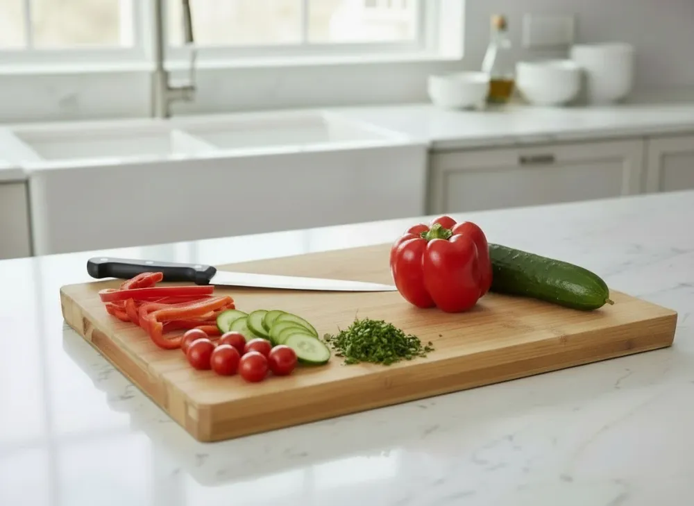 Cookinglife Snijplank Organic Bamboe 31 x 38 cm