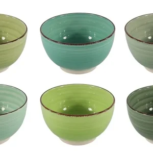 Cookinglife Soepkommen / Kommen Delice Groen ø 14 cm - 6 stuks