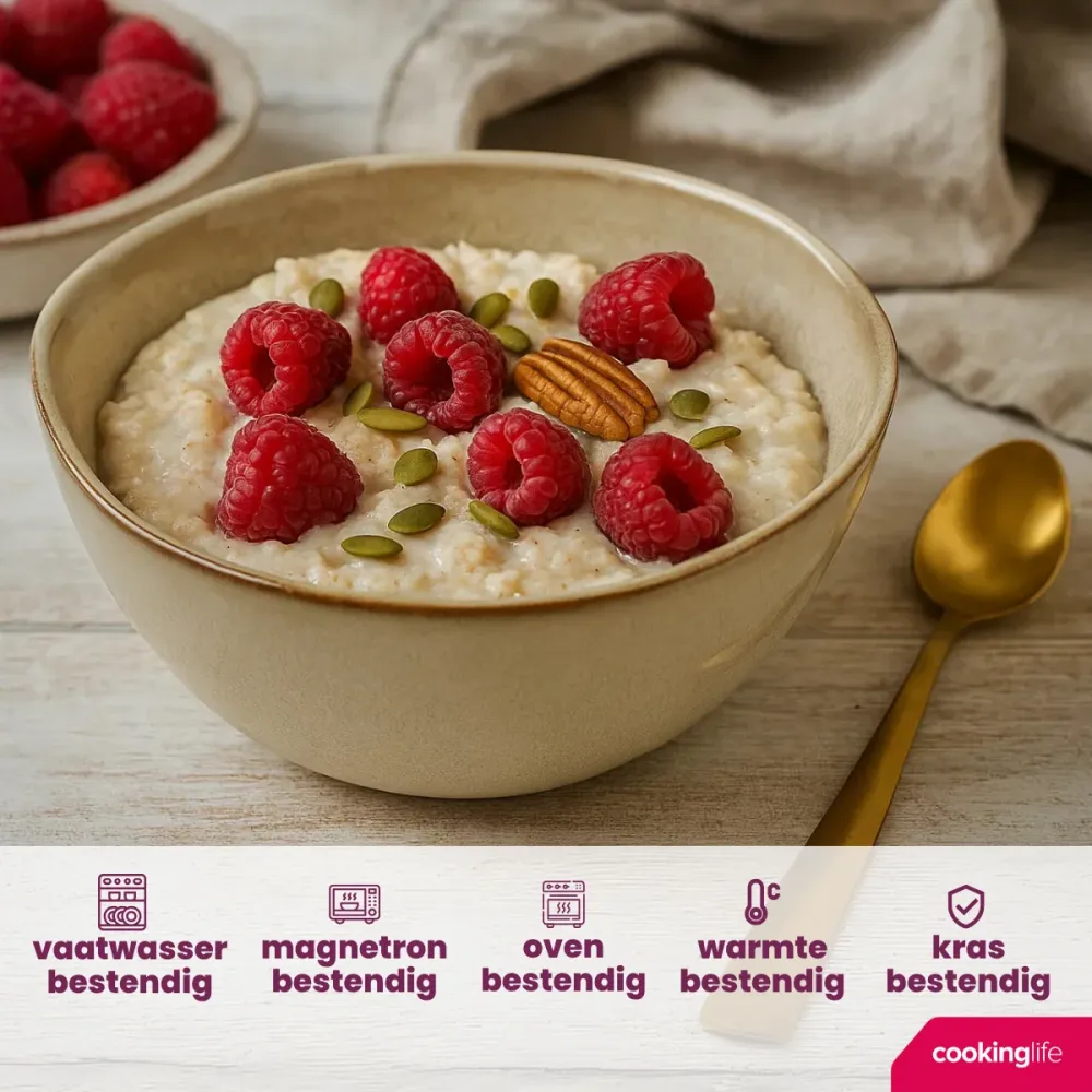 Cookinglife Soepkommen / Kommen Sabi Beige ø 15 cm - 6 Stuks