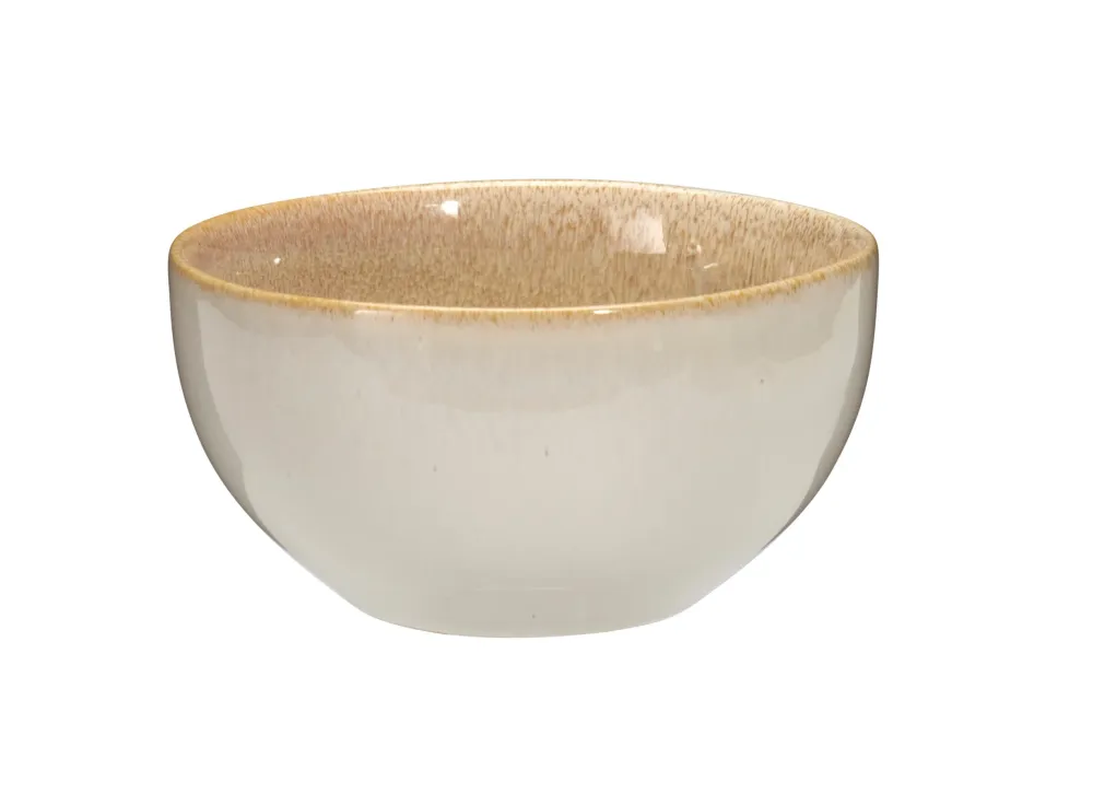 Cookinglife Soepkommen / Kommen Serene Zand ø 14 cm - Aardewerk - 4 stuks