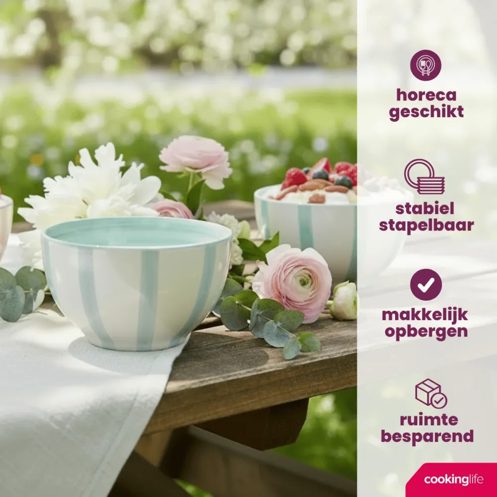 Cookinglife Soepkommen / Kommen Spring Vibes ø 14 cm - 6 Stuks