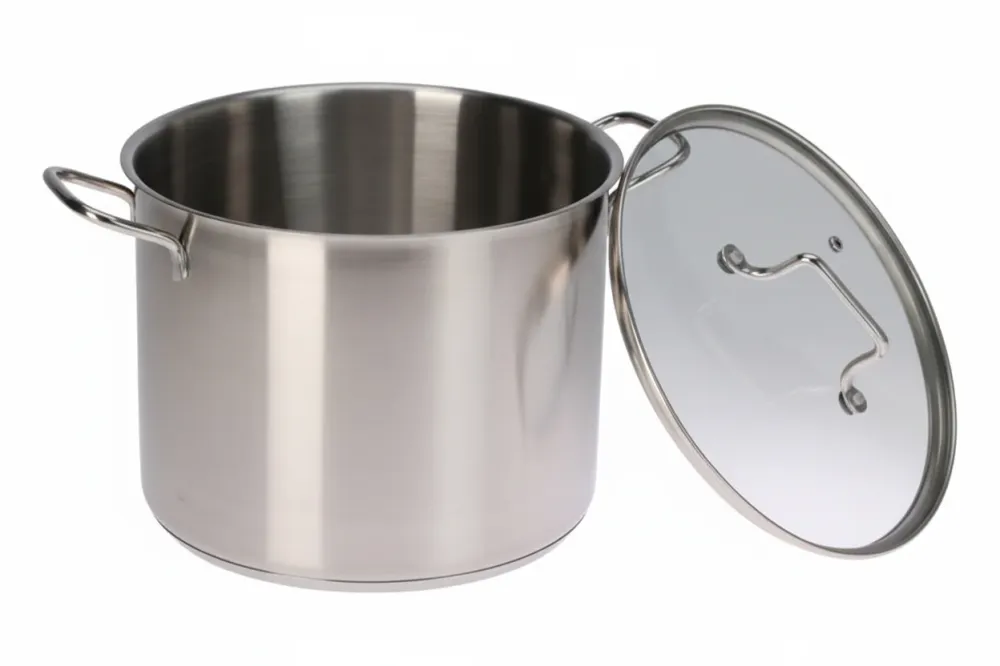 Cookinglife Soeppan Essential Steel RVS Ø 24 cm - 8.4 liter - geschikt voor alle warmtebronnen