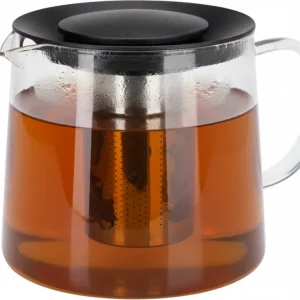 Cookinglife Theepot met RVS Theefilter - Borosilicaat Glas - 1.5 Liter